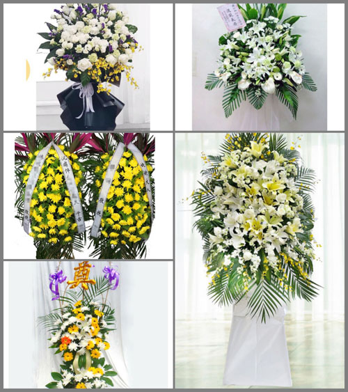 福建泉州德化县龙浔镇浔东街村白事花篮预定
